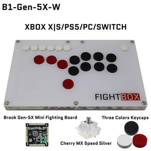 FightBox B1 All Button Leverless Arcade Game Controller for PC/PS