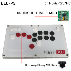 FightBox B10 All Button Leverless Arcade Game Controller for PC/SWITCH/PS3/PS4/PS5