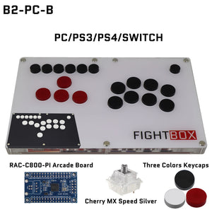 FightBox B2 All Button Leverless Arcade Game Controller for PC