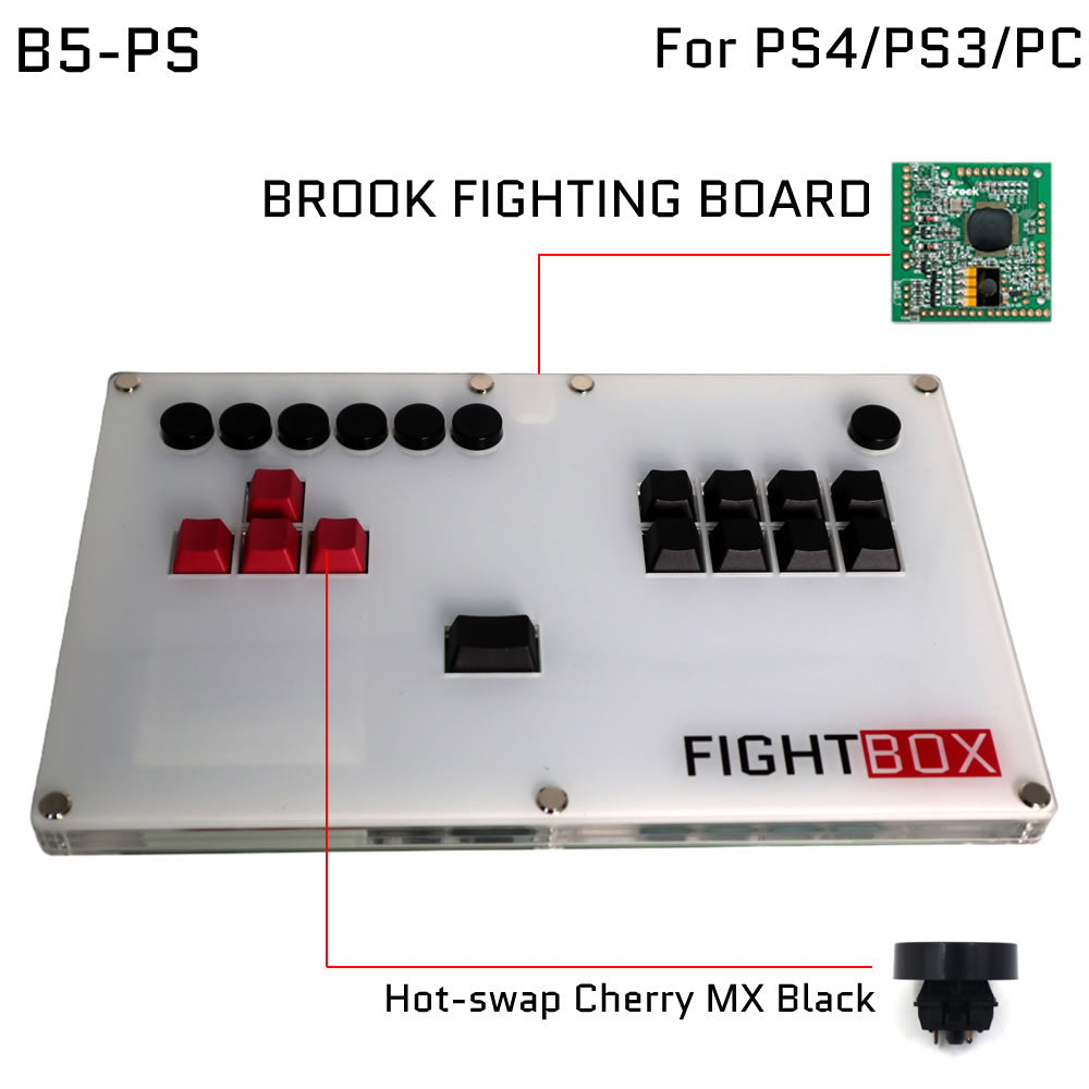 FightBox B5 All keyboard Leverless Game Controller For PC/SWITCH/PS3/PS4/PS5