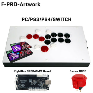 FightBox F-PRO All Button Leverless Arcade Game Controller for PC