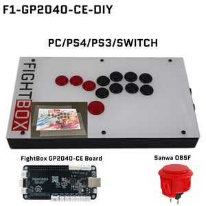 FightBox F1 All Button Leverless Arcade Game Controller for PC/PS
