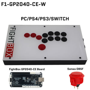 FightBox F1 All Button Leverless Arcade Game Controller for PC/PS