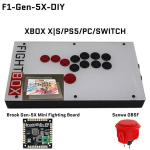 FightBox F1 All Button Leverless Arcade Game Controller for PC/PS