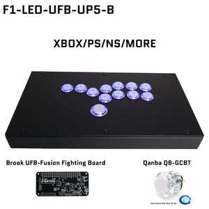 FightBox F1-LED All Button Leverless Arcade Game Controller