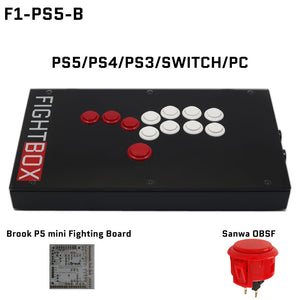 FightBox F1 All Button Leverless Arcade Game Controller