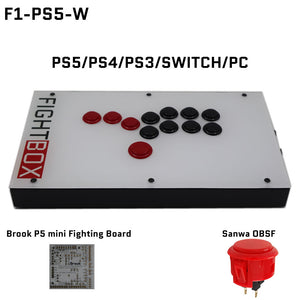 FightBox F1 All Button Leverless Arcade Game Controller