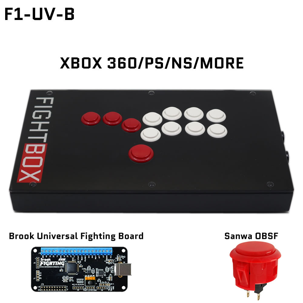 FightBox F1-PC-BLACK レバーレスコントローラー
