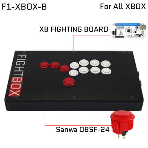 FightBox F1 All Button Leverless Arcade Game Controller for PC/PS/XBOX/SWITCH