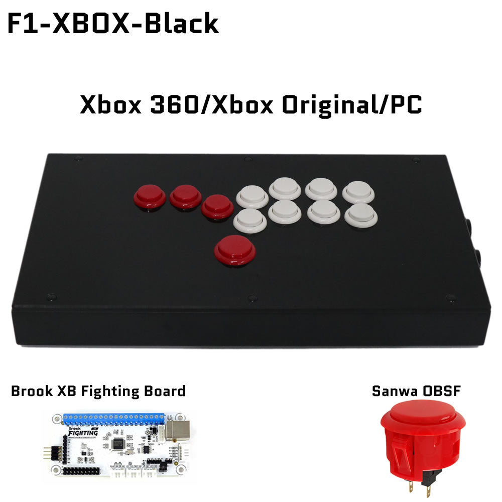 魅力の FightBox Controller Game Arcade Leverless Button All F1 その他