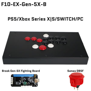 FightBox F10-EX All Button Leverless Arcade Game Controller