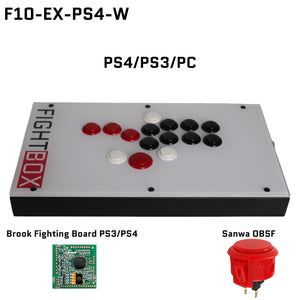 FightBox F10-EX All Button Leverless Arcade Game Controller