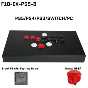 FightBox F10-EX All Button Leverless Arcade Game Controller