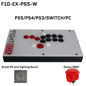 FightBox F10-EX All Button Leverless Arcade Game Controller