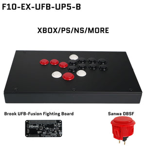 FightBox F10-EX All Button Leverless Arcade Game Controller