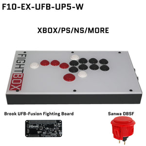 FightBox F10-EX All Button Leverless Arcade Game Controller