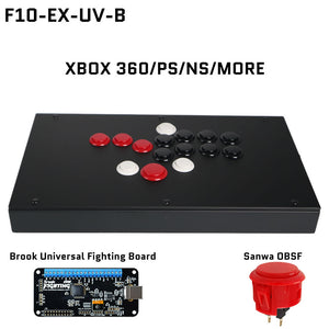 FightBox F10-EX All Button Leverless Arcade Game Controller