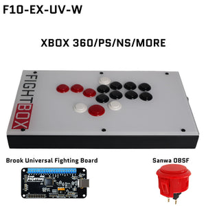 FightBox F10-EX All Button Leverless Arcade Game Controller