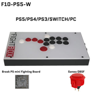 FightBox F10 All Button Leverless Arcade Game Controller