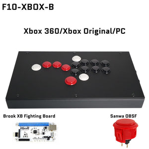 FightBox F10 All Button Leverless Arcade Game Controller for PC/PS/XBO ...