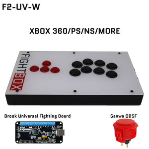 FightBox F2 All Button Leverless Arcade Game Controller