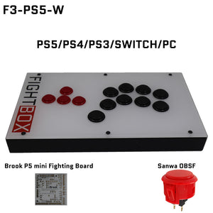 FightBox F3 All Button Leverless Arcade Game Controller