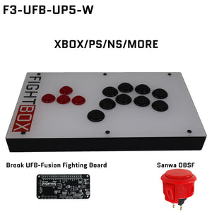 FightBox F3 All Button Leverless Arcade Game Controller