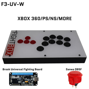 FightBox F3 All Button Leverless Arcade Game Controller