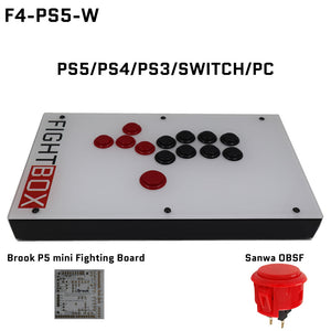 FightBox F4 All Button Leverless Arcade Game Controller