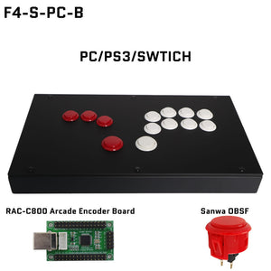 FightBox F4-S All Button Leverless Arcade Game Controller