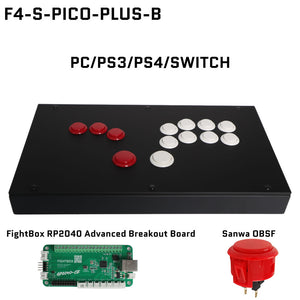 FightBox F4-S All Button Leverless Arcade Game Controller