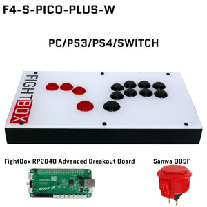 FightBox F4-S All Button Leverless Arcade Game Controller