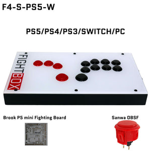 FightBox F4-S All Button Leverless Arcade Game Controller