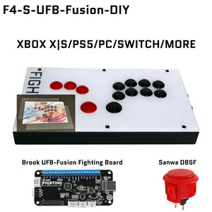 FightBox F4-S All Button Leverless Arcade Game Controller for PC FightBox F4-S All Button Leverless Arcade Game Controller for PC
