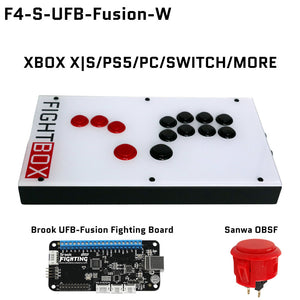 FightBox F4-S All Button Leverless Arcade Game Controller for PC