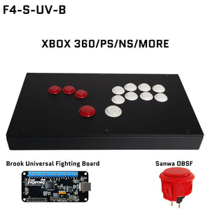 FightBox F4-S All Button Leverless Arcade Game Controller