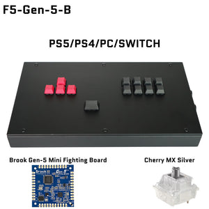 FightBox F-GEN-5 All Button Leverless Arcade Game Controller for PS5/PS4/PC/SWITCH
