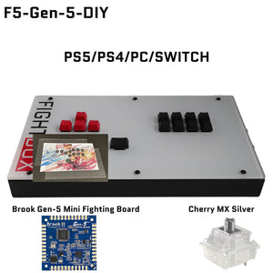 FightBox F-GEN-5 All Button Leverless Arcade Game Controller for