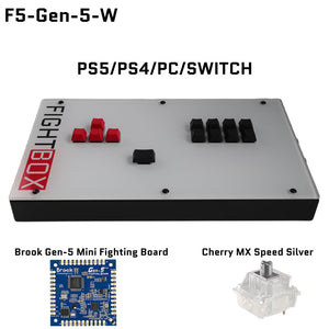FightBox F5 All Keyboard Leverless Arcade Game Controller for PC