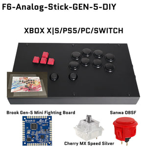FightBox F6-Analog-Stick Keyboard Button Analog Stick Leverless