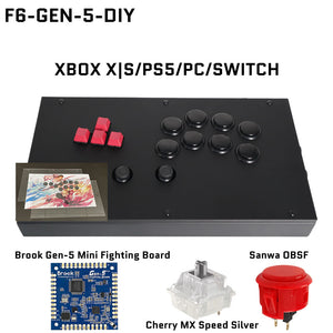 FightBox F6-GEN-5X Keyboard Button Analog Stick Leverless Arcade