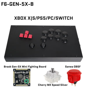 FightBox F6-GEN-5X Keyboard Button Analog Stick Leverless Arcade