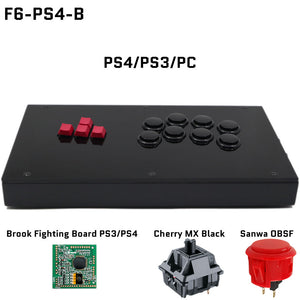 FightBox F6 Keyboard Button Leverless Arcade Game Controller