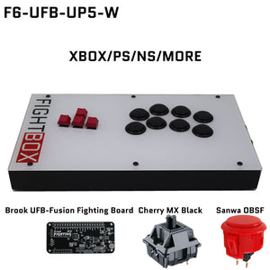 FightBox F6 Keyboard Button Leverless Arcade Game Controller