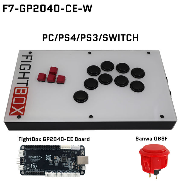 ファイトボックス FightBox F7 Keyboard Button Leverless Arcade Game Controller for