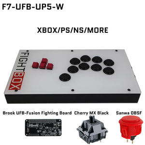 FightBox F7 Keyboard Button Leverless Arcade Game Controller