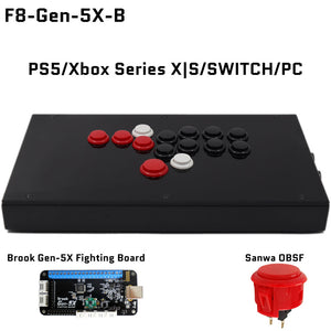 FightBox F8 All Button Leverless Arcade Game Controller