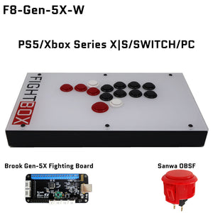 FightBox F8 All Button Leverless Arcade Game Controller