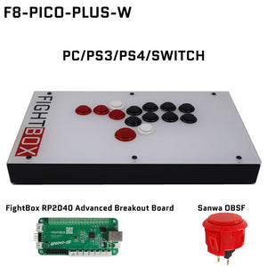 FightBox F8 All Button Leverless Arcade Game Controller