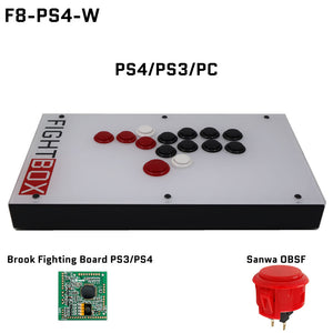 FightBox F8 All Button Leverless Arcade Game Controller